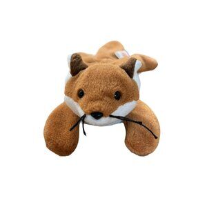 Vintage Ty Beanie Babies Sly The Fox‎ Plush PVC Pellets
